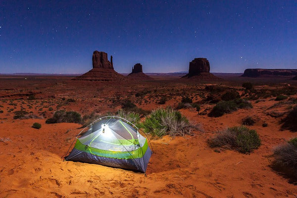 Tent in desert Source: Callum Snape