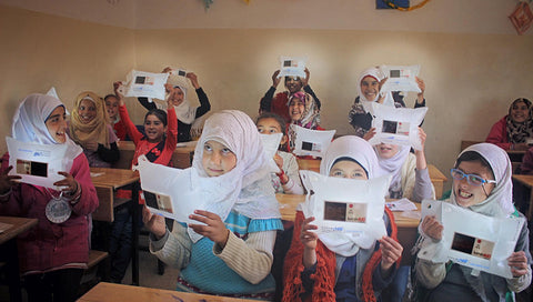 Karam Foundation Gives LuminAID Solar Light to Syrian Refugees 