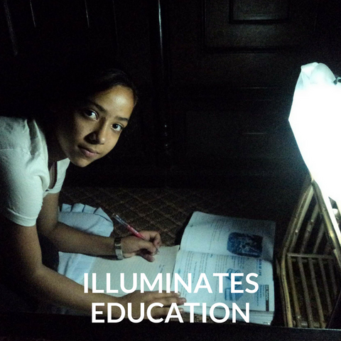 Solar light illuminates education