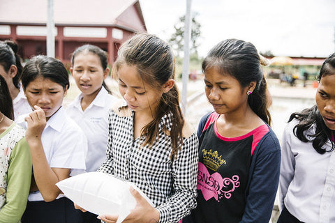 Twende Solar Distributes LuminAID Solar Lanterns in Cambodia