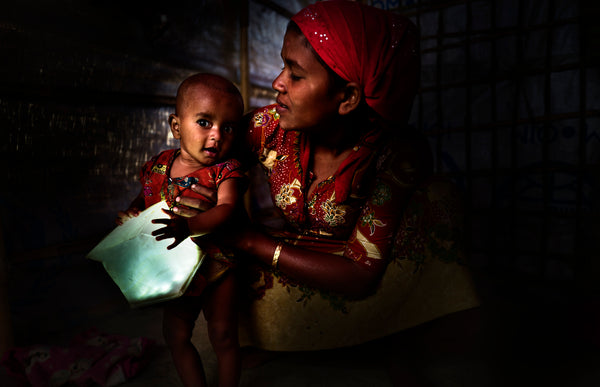 Solar light breaks down barriers for women and girls