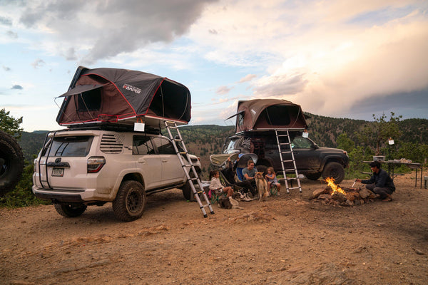 Toyota campers set up for the night. Source: Wilderness Collective