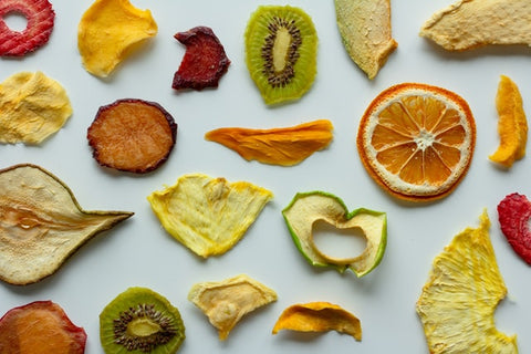 Dried fruits.