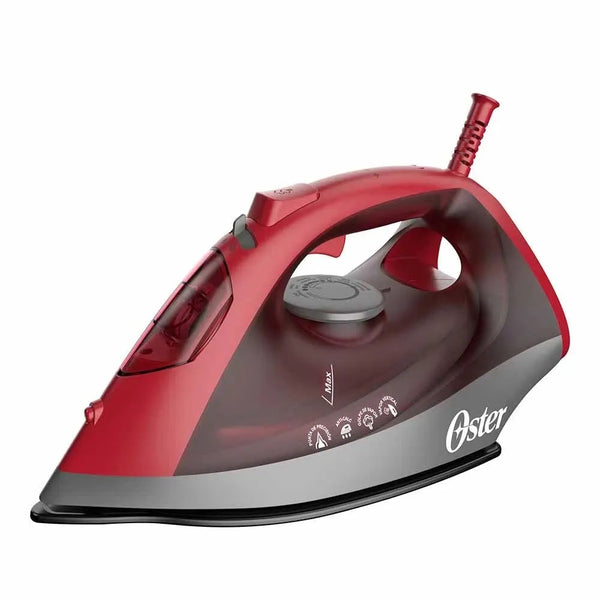 OSTER CERAMIC SHOT OF STEAM IRON RED – THE HOME EXPO