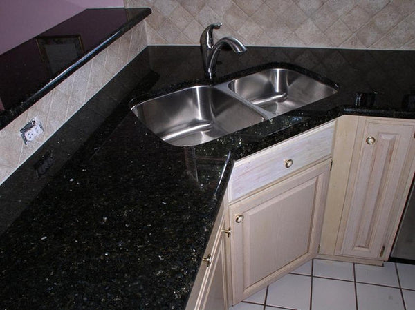 Black Galaxy Prefab Granite Countertop – THE HOME EXPO