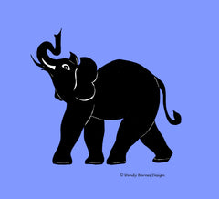 Elephant by Wendy Barnes 
