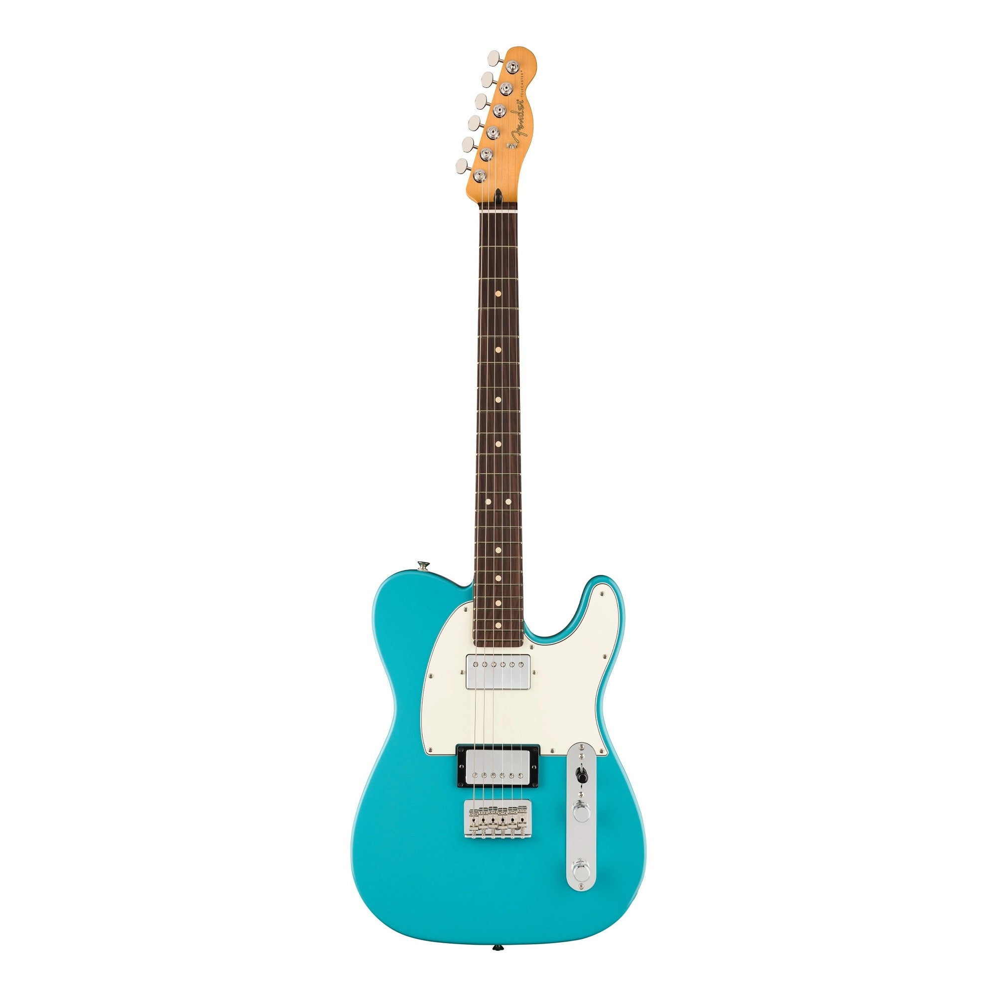 Aquatone Blue Fender Player II Telecaster HH Electric Guitar with Rosewood Fingerboard