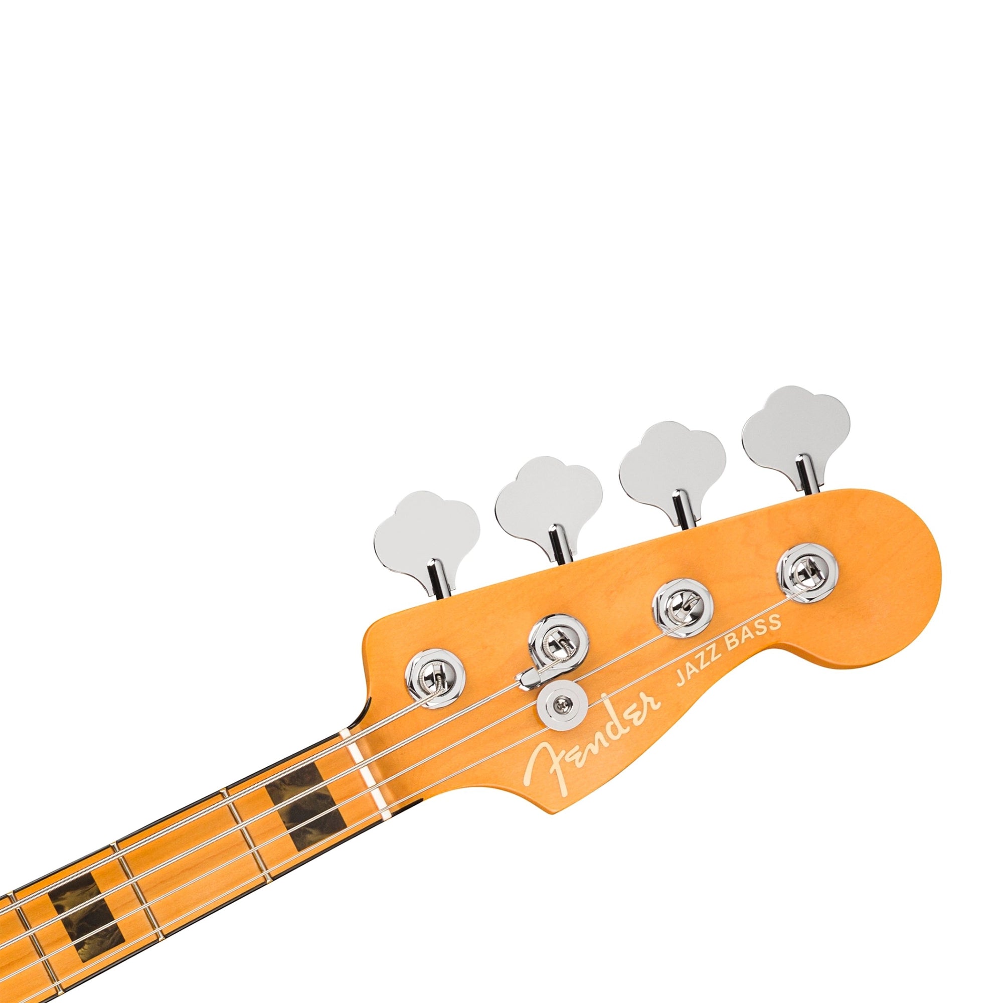 American Ultra Jazz Bass by Fender - Cobra Blue Finish with Maple Fingerboard