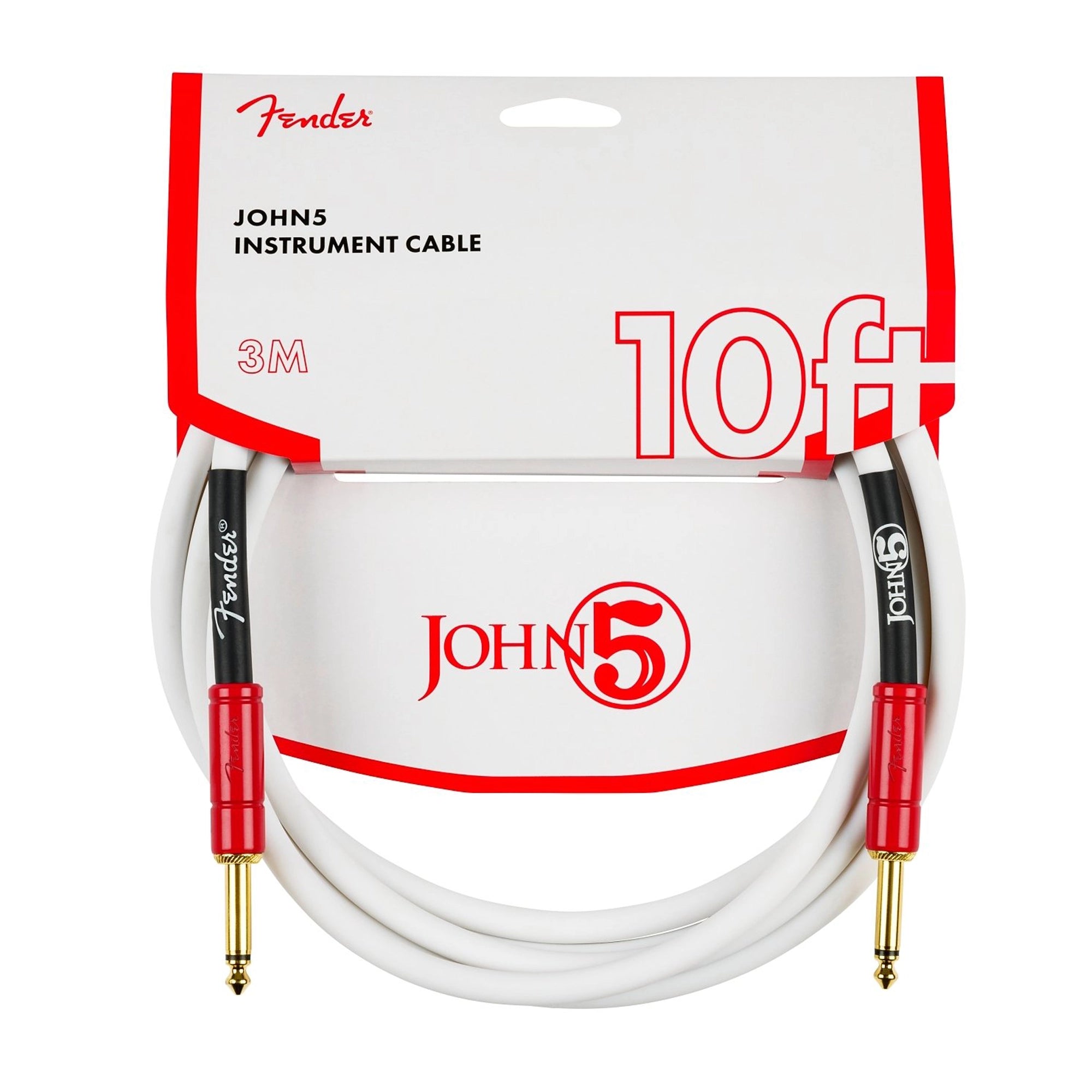 10' Instrument Cable by Fender for John 5
