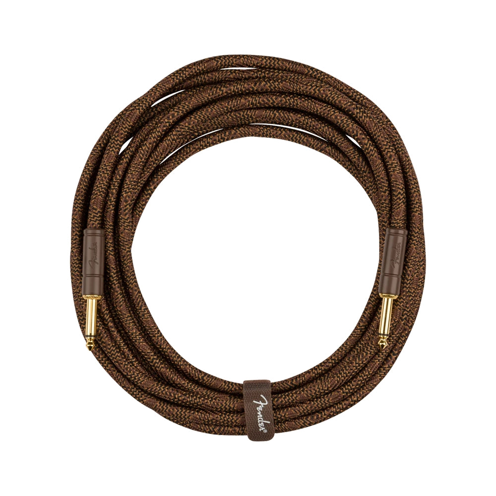 Brown 18.6 - foot Fender Paramount Acoustic Instrument Cable
