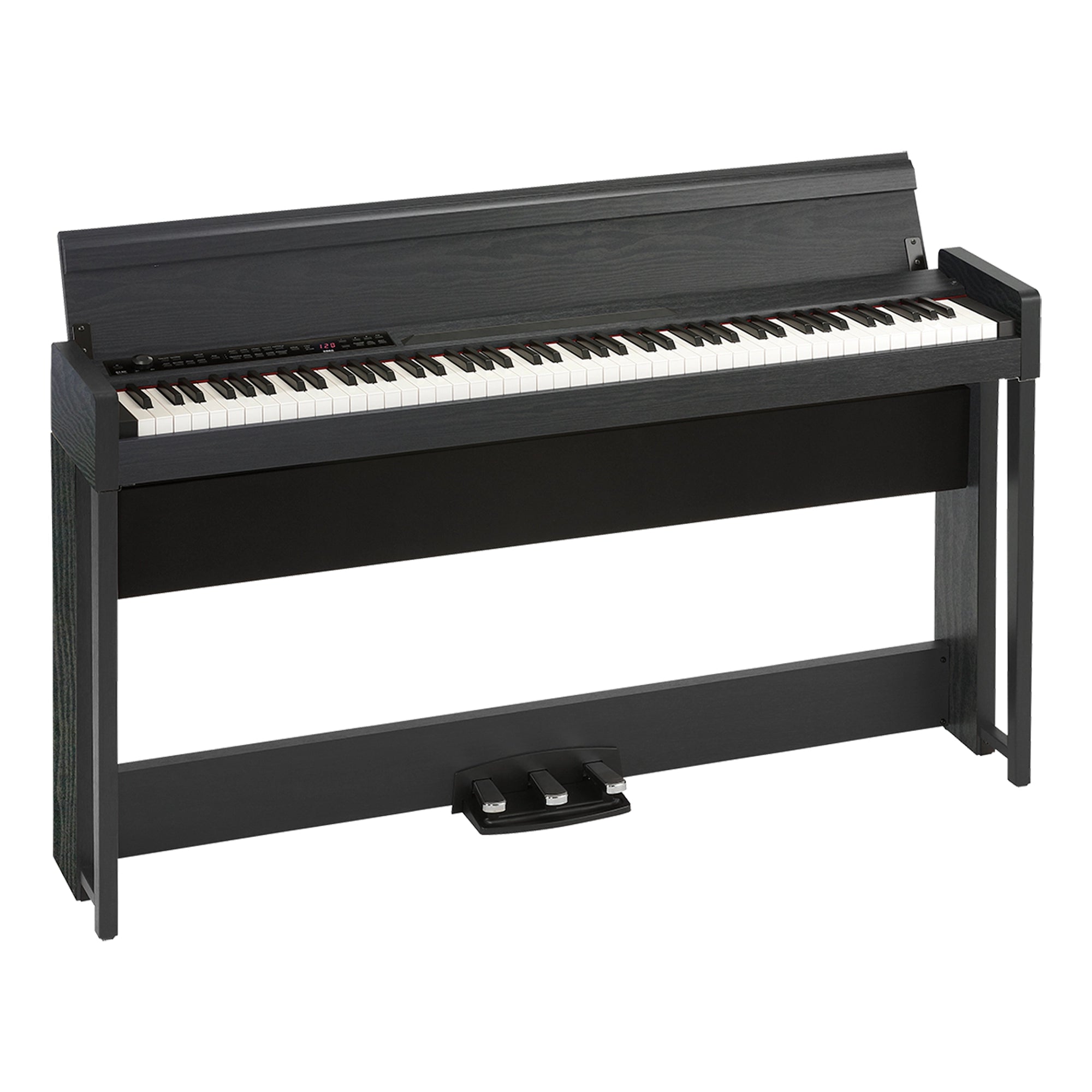 Black Matte 88-Key Digital Piano from Korg's C1 Heritage Series