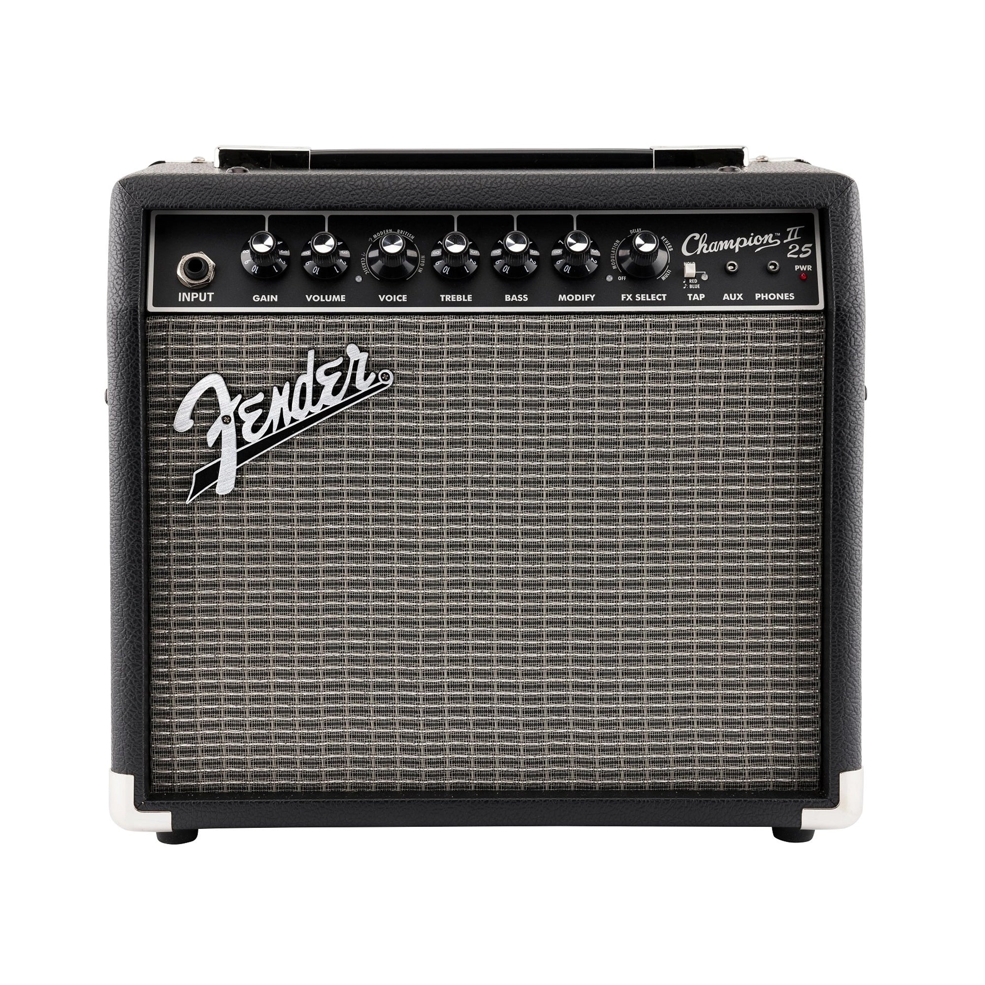 1 x 8-inch Combo Amplifier with 25-watt Fender Champion II