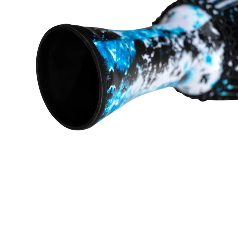 Galactic Blue Tie Dye Meinl Percussion 12" Rope-Tuned Djembe with Synthetic Head