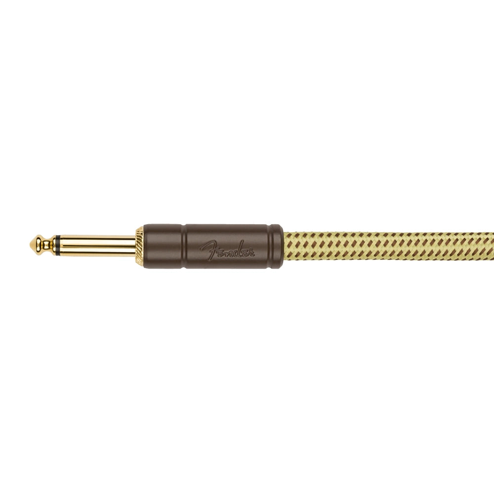 Tweed - 30' Coiled Instrument Cable from Fender's Deluxe Series