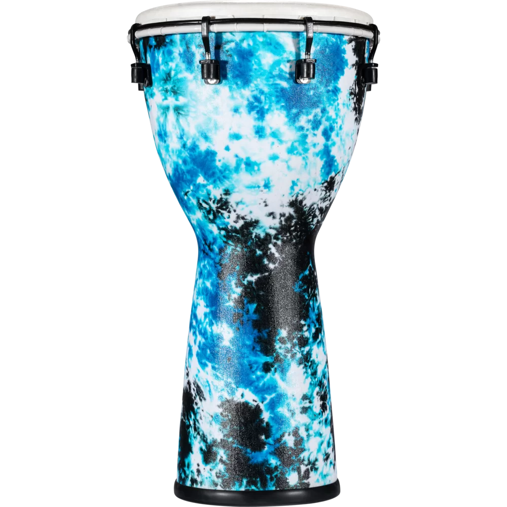 Galactic Blue Tie Dye Meinl Percussion Alpine Series 10" Djembe