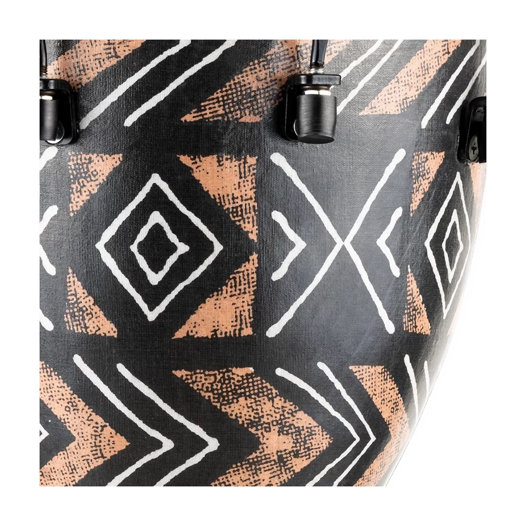 Meinl Percussion Alpine Series Djembe with a 10" Head and Kanga Sarong