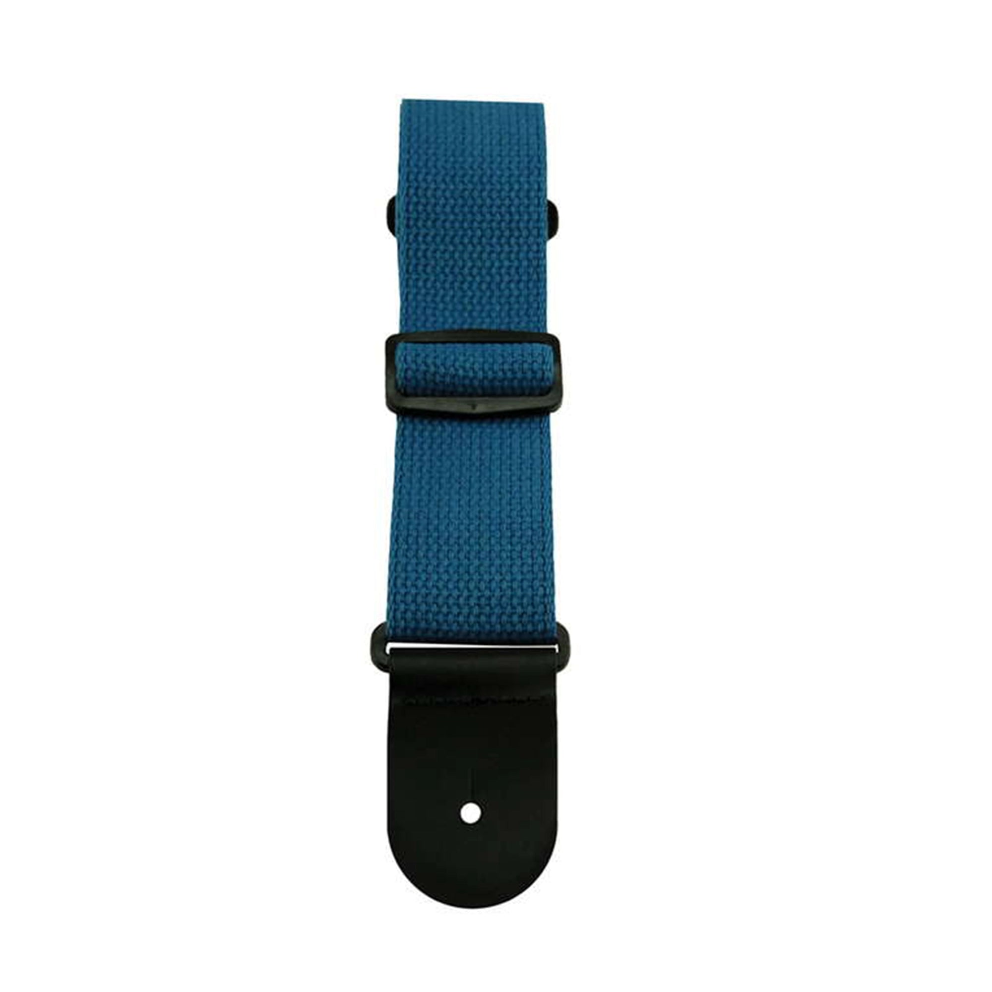 Blue 2" Cotton Guitar Strap by Henry Heller