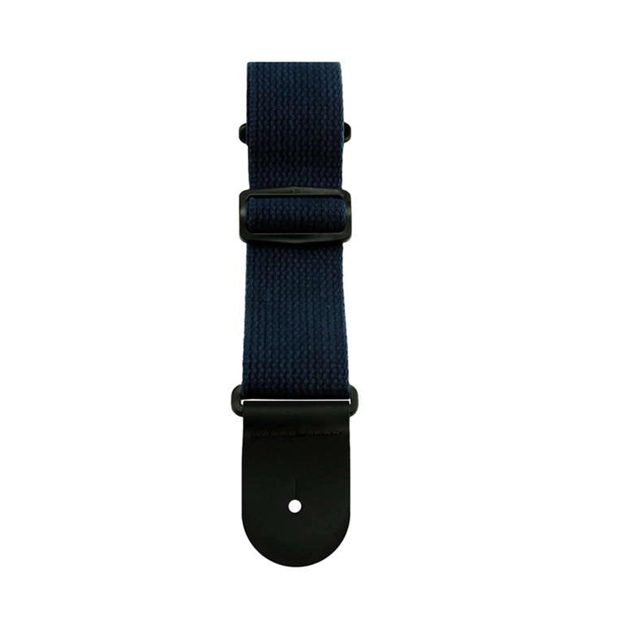 Navy Blue 2" Cotton Guitar Strap by Henry Heller