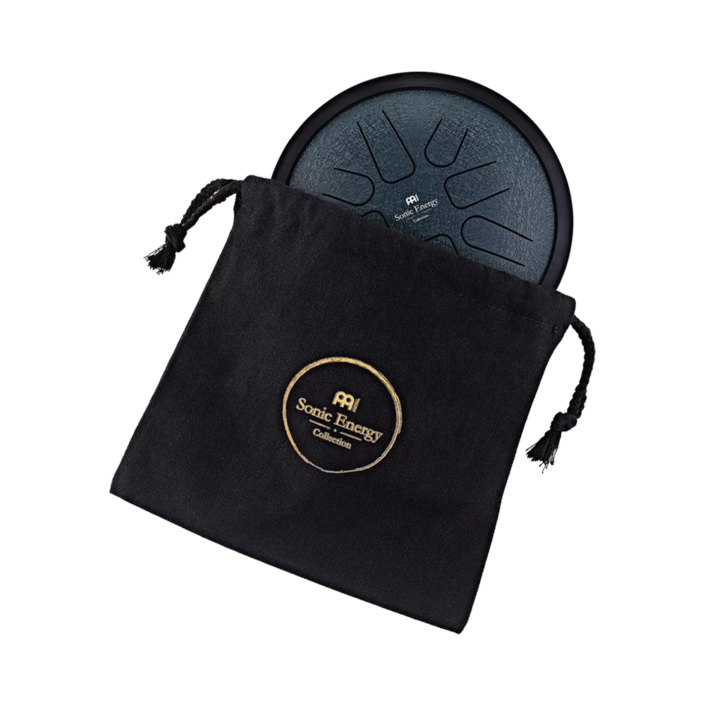 Meinl Navy Blue Small Steel Tongue Drum in G Minor - Sonic Energy SSTD2NB
