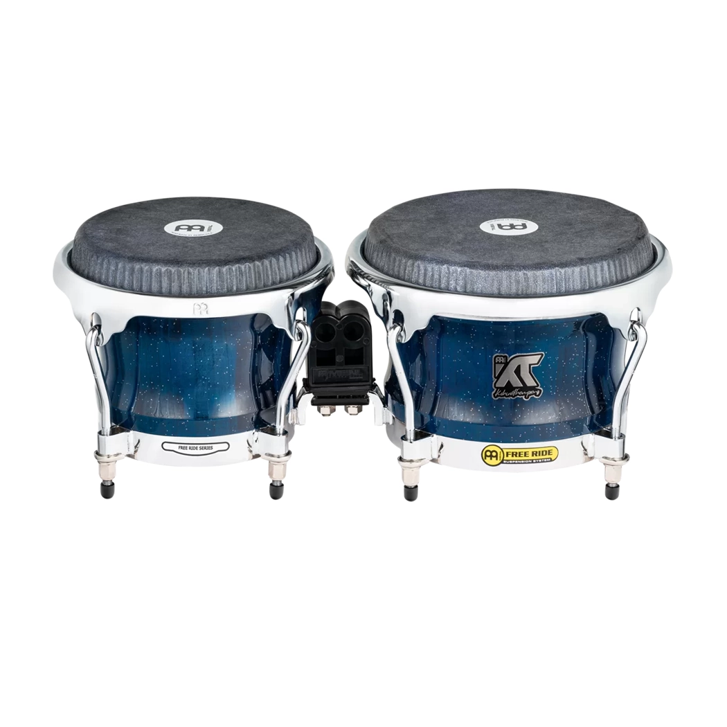 Meinl Percussion Blue Wave William Kachiro Thompson Artist Series 7" & 8.5" Pine Bongos