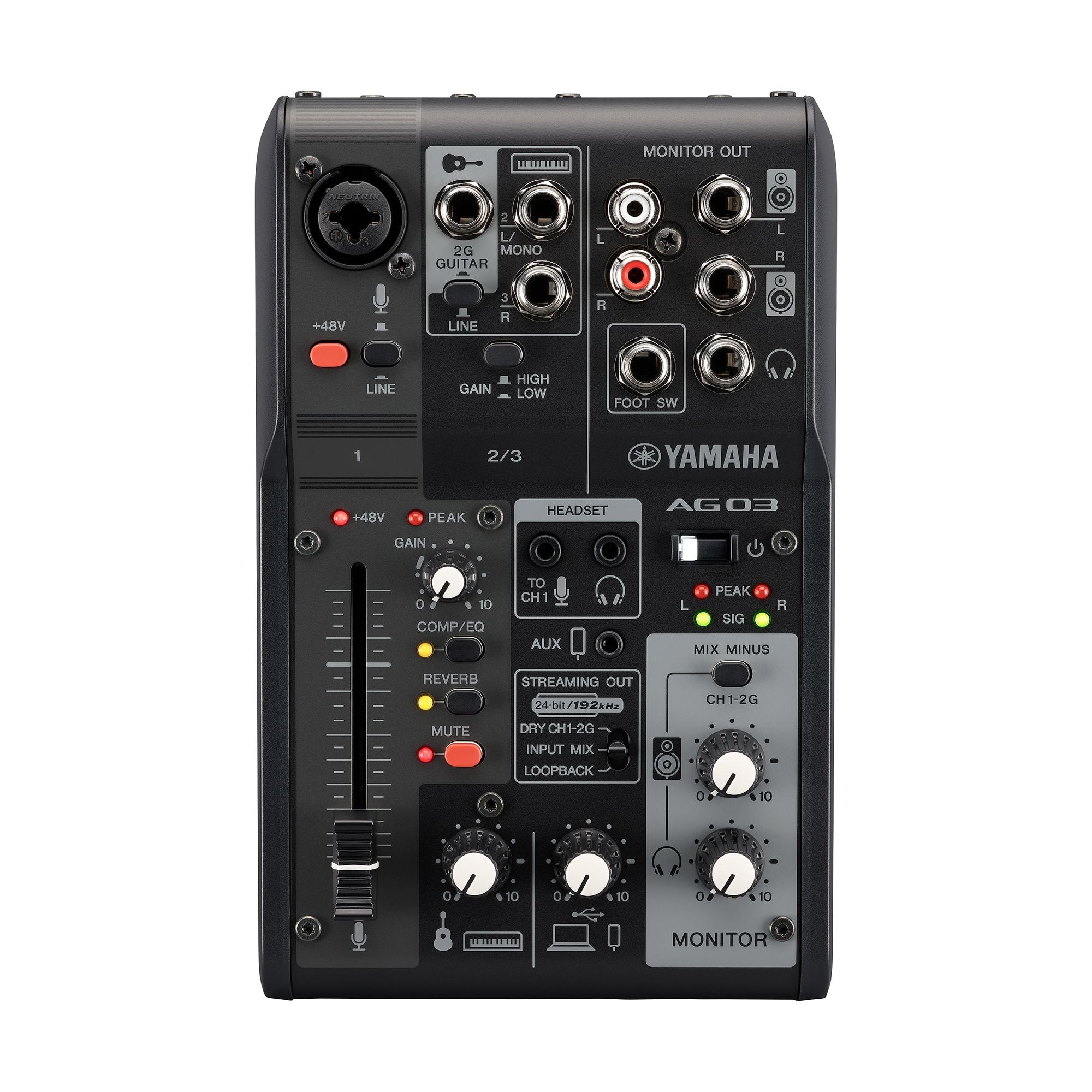 Yamaha Ag03 Mk2 Livestreaming Pack - Black