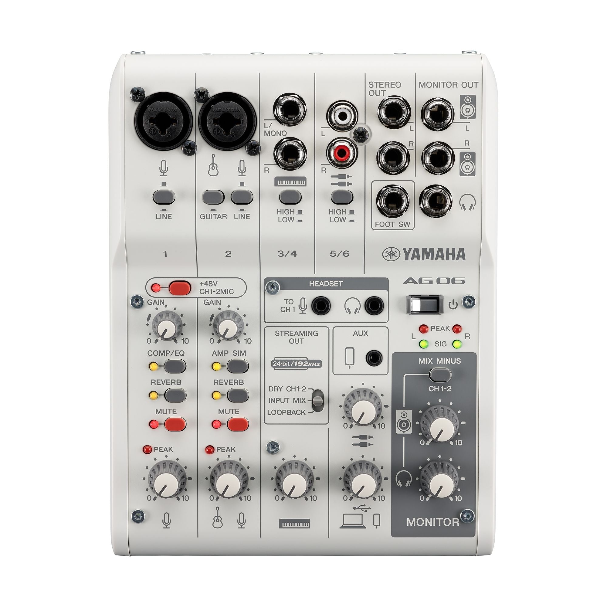 Yamaha Ag03 Mk2 Livestreaming Pack - White