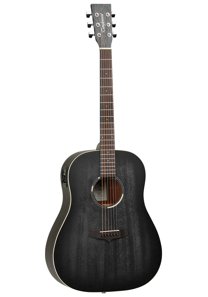 Martin D-X1E HPL Dreadnought Acoustic-Electric Guitar Black