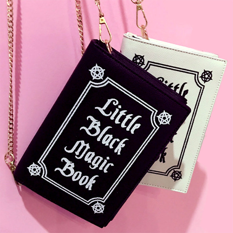 Shop Little Black Magic Book Bag Boogzel Apparel