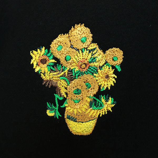 van gogh sunflower hoodie