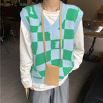 Chess Board Vest boogzel apparel