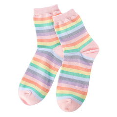 Pastel Rainbow Socks – Boogzel Apparel