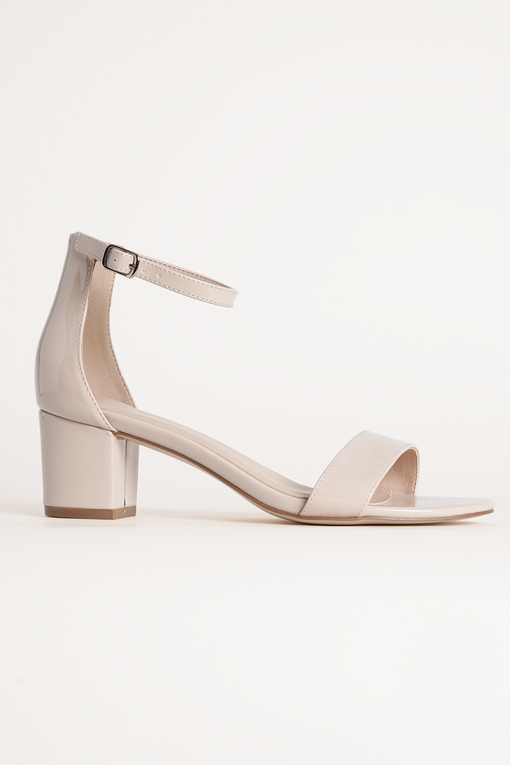 Amazon.com | Madden Girl Women's Omega Heeled Sandals, Pink Patent, 5.5 | Heeled  Sandals