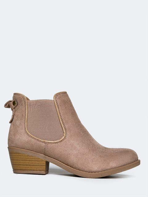 Elastic Side Panel Ankle Boots – J Adams