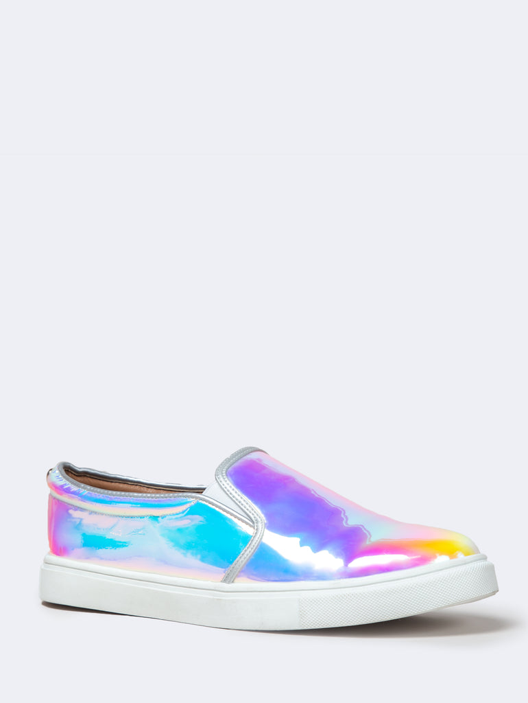 hologram platform sneakers