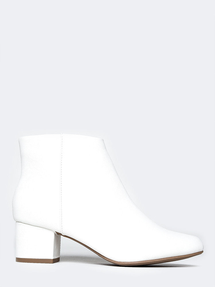 short heel ankle boots