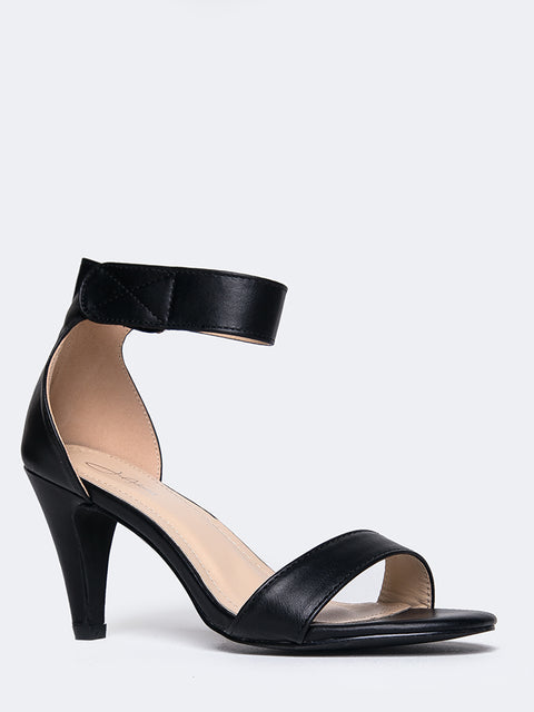 Velcro Ankle Strap Heel – J Adams