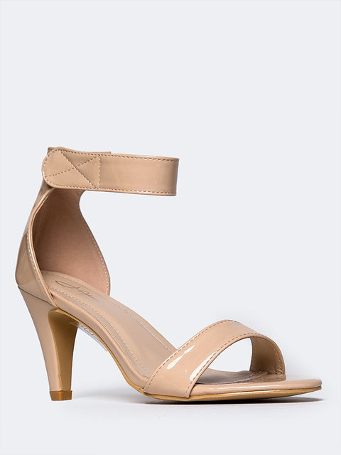 heels with velcro strap