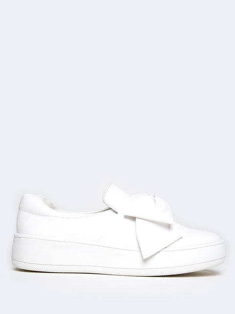 bow slip on sneakers