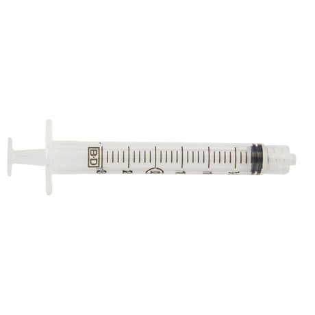 BD Luer-Lok™ Syringe, Sterile, Latex-Free, 1mL in 1/100 mL