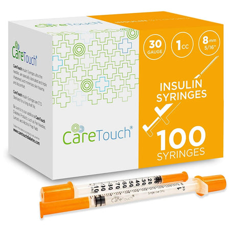  Care Touch - Insulin Syringes - 31g 5/16 - 8 mm .3 cc