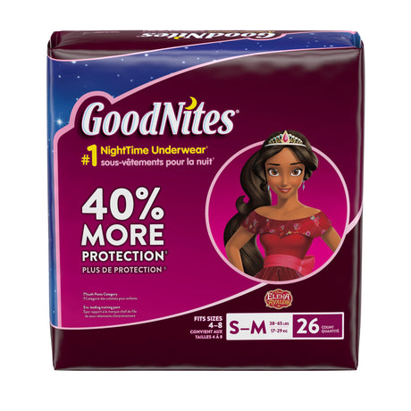 14 Disney Princess Moana Goodnites Nighttime Wet Protection