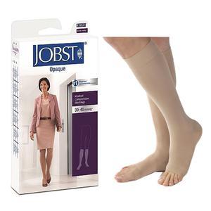 Jobst Opaque SoftFit Knee-High, 20-30, Closed, Expresso, Large