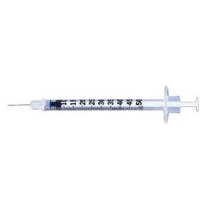 1ml Syringe For Insulin Injection with 28g x 13mm Hypodermic Needle — RayMed