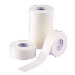 3M Microfoam Surgical Tape, Non-Sterile, Easy Tear Paper, White, 1 in x 10  yds, 12 Ct