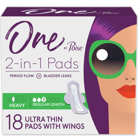 Ultra Thin Postpartum Incontinence Pads, Light Flow, Regular, 30 units –  Poise : Incontinence