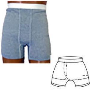 Underwear Ostomy OPTIONS Boxer Brief with Built-in Barrier/Support