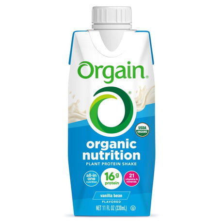 Orgain Kids 8g Protein Organic Nutritional Shake, Vanilla (8.25 fl