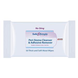 Brava® Baby Adhesive Remover Wipes, allows for gentle removal of the  barrier - Premier Ostomy Centre