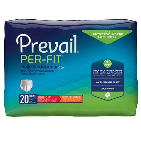 Prevail Nu-Fit Adult Daily Briefs, Maximum Absorbency – Save Rite