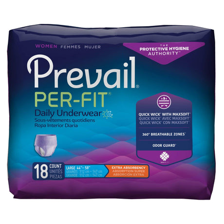  Prevail Incontinence Protective Underwear for Men, Maximum  Absorbency, Large, 18 Count : Health & Household